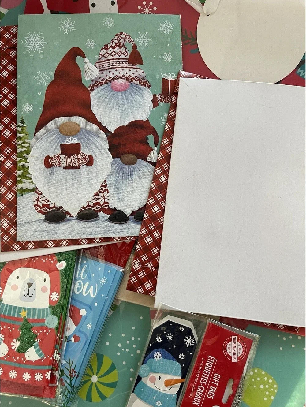 Large Lot of Christmas Boxes, Gift Bags - Large Medium Small Credit Card Boxes